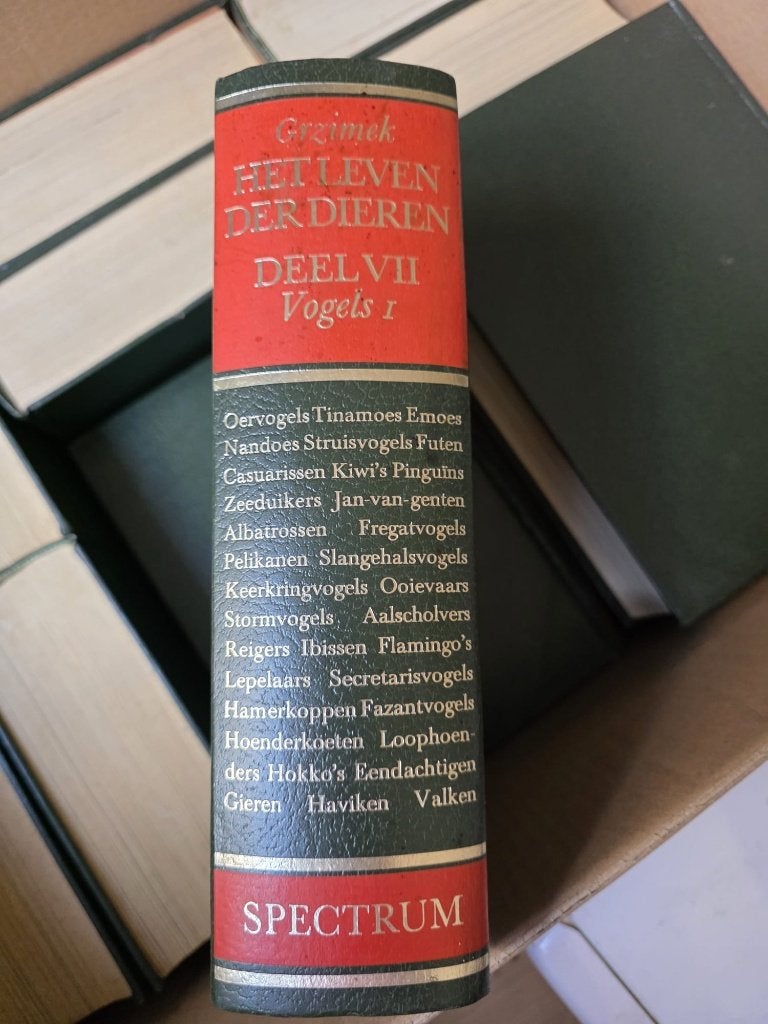 Grzimek's Het Leven Der Dieren - Complete 13-delige encyclop, Ophalen, Gelezen, Natuur algemeen