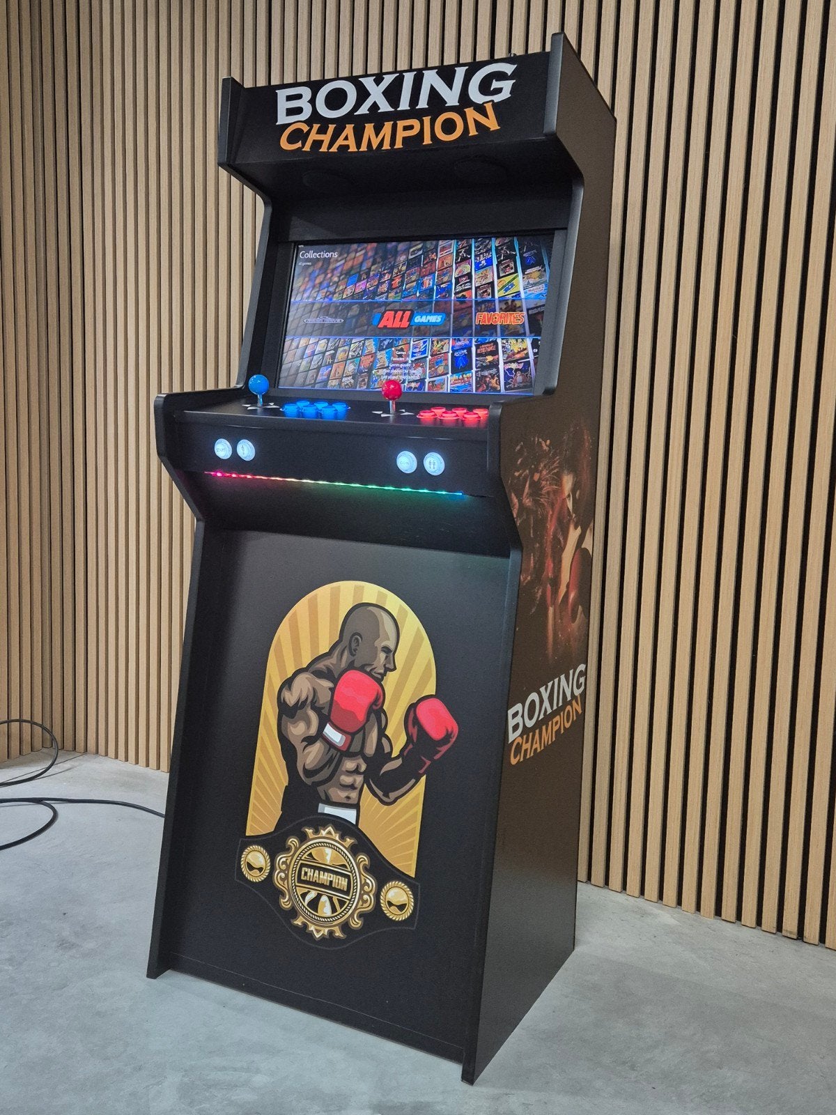 Foto 2 van ARCADE KAST (Nieuw) 22 inch Boxing Champion