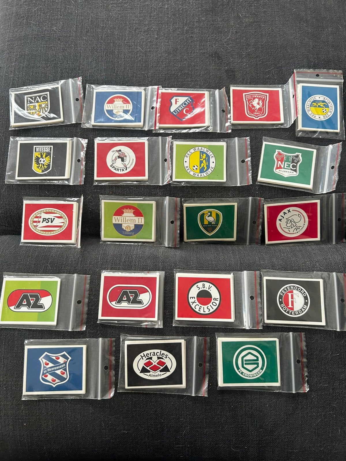 Voetbal stickers van de Plus, Ophalen of Verzenden, Zo goed als nieuw, Buitenlandse clubs, Poster, Plaatje of Sticker