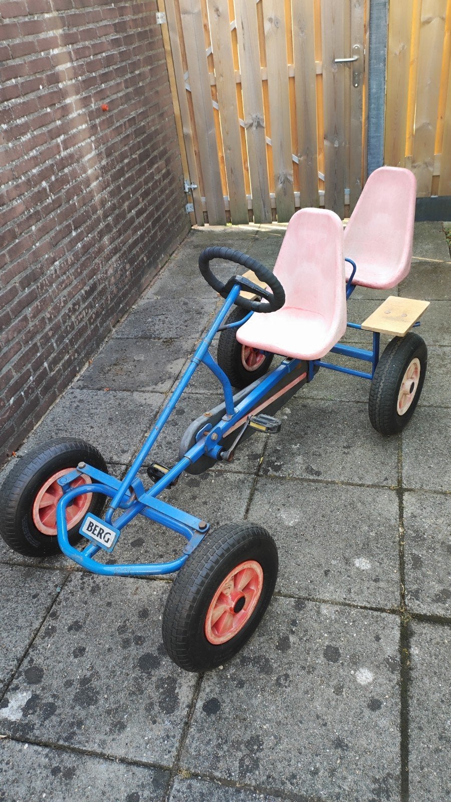 Berg skelter., Kinderen en Baby's, Speelgoed | Buiten | Skelters, Ophalen of Verzenden, Gebruikt, Berg, Duozit