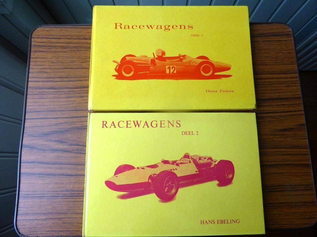 RACEWAGENS - deel 1 en 2, Boeken, Ophalen of Verzenden, Zo goed als nieuw, Hans Peters & Hans Ebeling, Overige vervoermiddelen