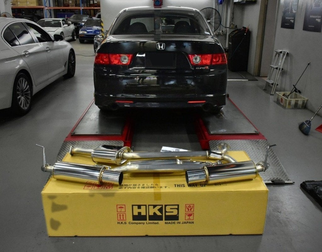 HKS Silent Hi Power catback uitlaat - Honda Accord Euro R, Ophalen of Verzenden