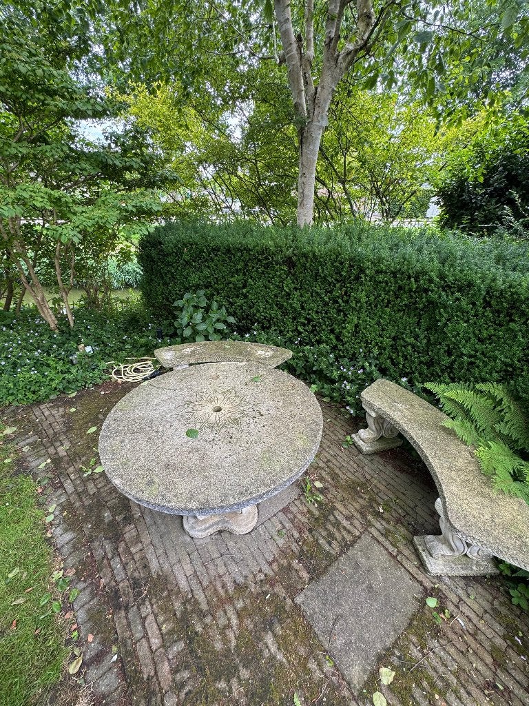 Buiten tuinset, Tuin en Terras, Gebruikt, Bank, Ophalen of Verzenden, Tuinset