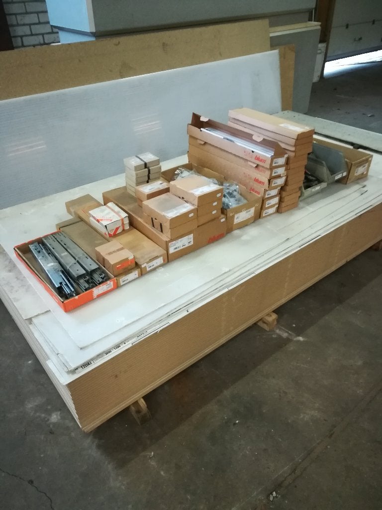 blumotion keukenonderdelen, Ophalen, 150 tot 200 cm, Hout, 200 cm of meer