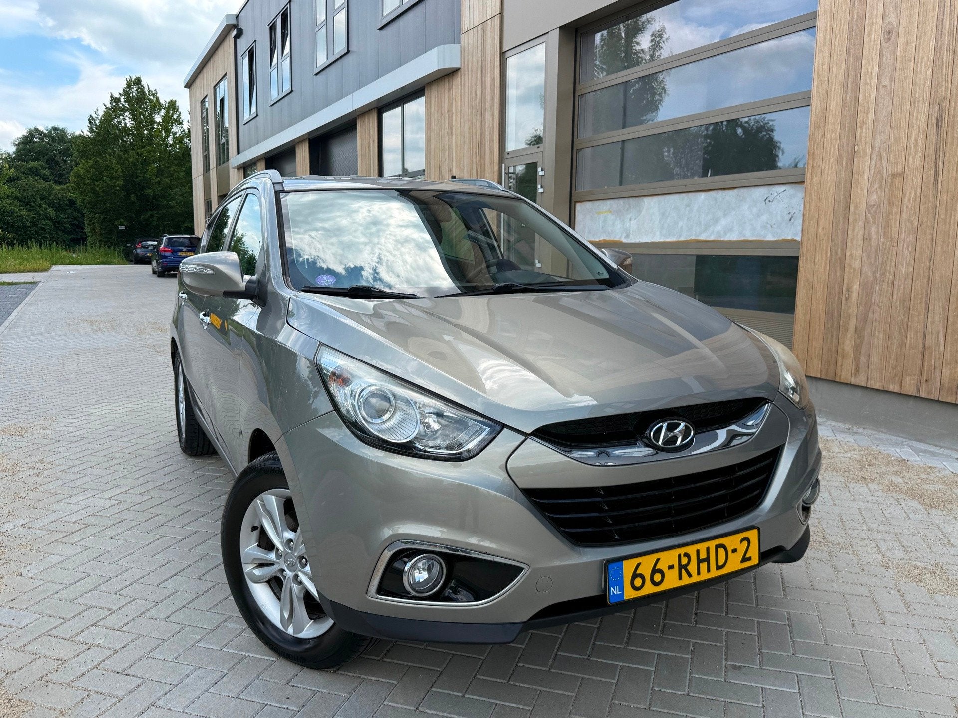 Hyundai IX35 2.0i Style 163PK (bj 2011) AUTOMAAT|CLIMA|CRUIS, Auto's, Stof, Gebruikt, Zwart, 4 cilinders
