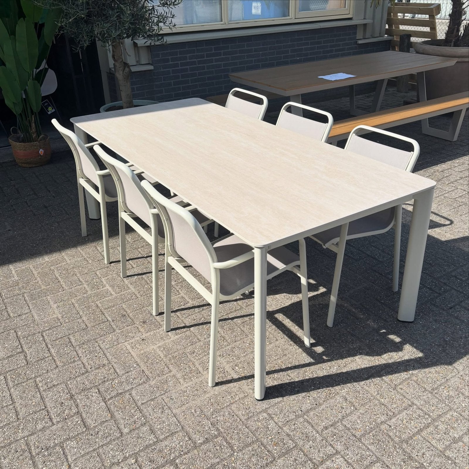 Tuintafel Anafi gesinterde steen van Kave Home, Ophalen, Kave home, Onbekend, Nieuw