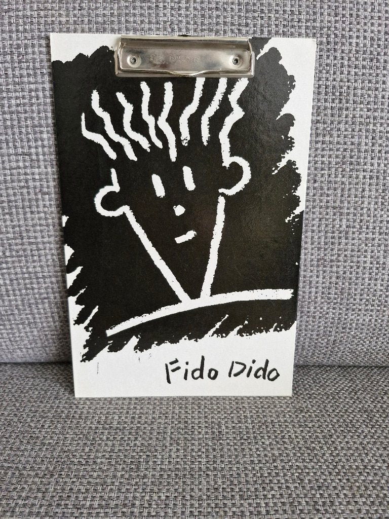 Fido dido vintage klembord a4 formaat mascotte 7up 1985, Overige typen, Ophalen of Verzenden, Zo goed als nieuw, Nvt