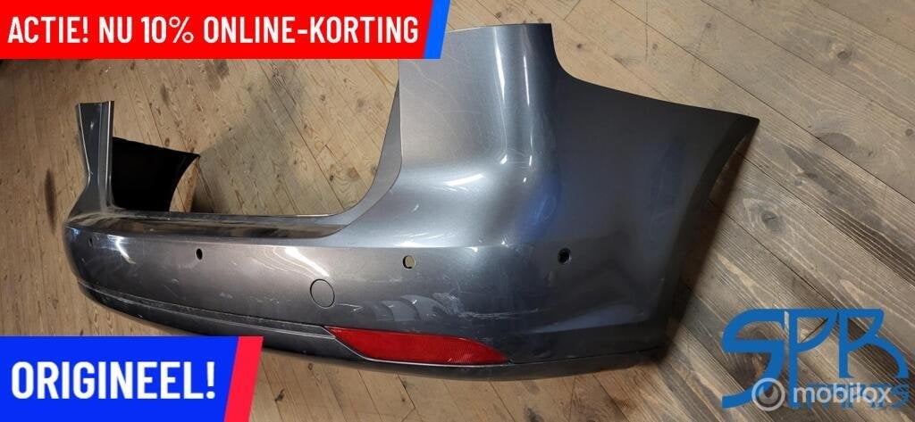 VW TOURAN III 1T0 1T3 ACHTERBUMPER LD7R 1T0807417M 6x PDC, Gebruikt, Volkswagen, Ophalen of Verzenden, Volkswagen
