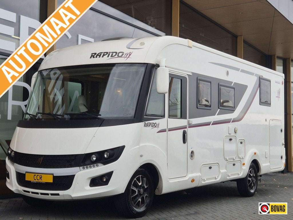 Rapido 8086 DF 160 PK Ultimate Automaat, Caravans en Kamperen, Campers, Chemisch toilet, Diesel, Rapido, Overige merken