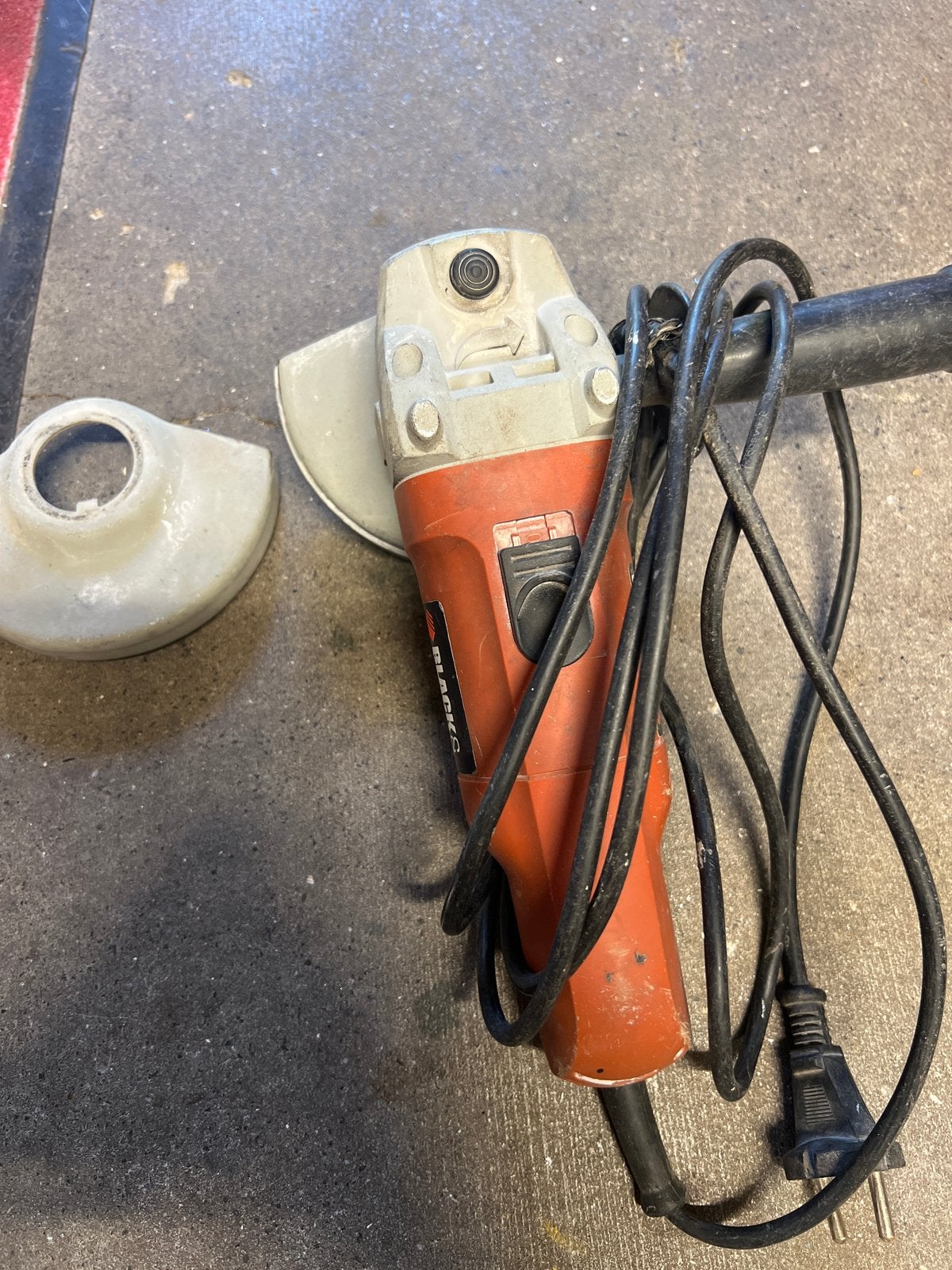 Black & Decker Haakse Slijper 125mm - Gebruikt, Ophalen of Verzenden, Gebruikt, Haakse slijper