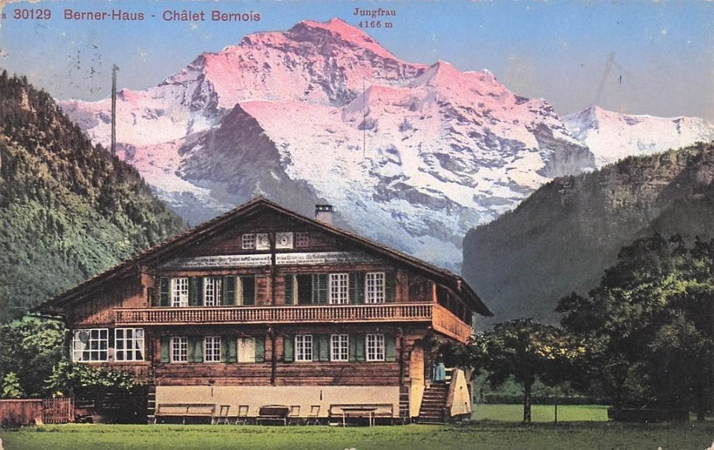 702-299-025 Berner-Haus Chalet Bernois, Verzenden, Voor 1920, Overig Europa