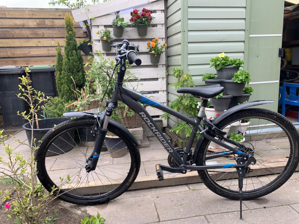 Mountainbike, Fietsen en Brommers, Fietsen | Crossfietsen en BMX, Ophalen, 24 inch of meer, Staal, Velgrem