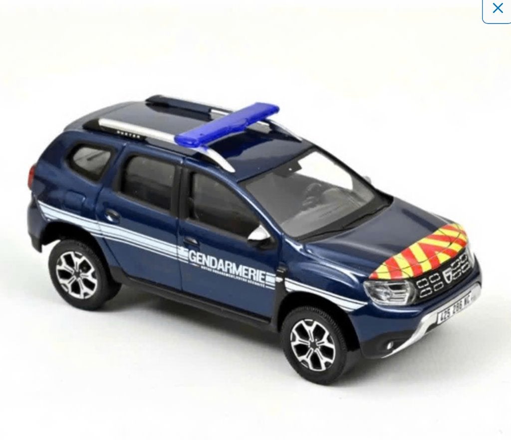 DACIA DUSTER 2019 GENDARMERIE schaal 1:43 Norev ref. 509016, Verzenden, Nieuw, Auto, Norev