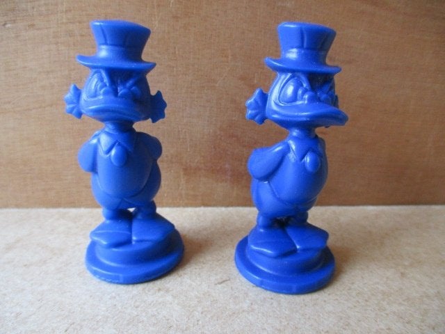 adv9762 oom dagobert ijspoppetje 1, Verzamelen, Disney, Ophalen, Overige figuren, Gebruikt, Beeldje of Figuurtje