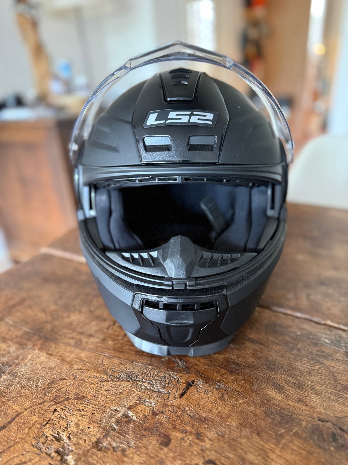 LS2 Scope Systeemhelm Mat Zwart XXL, Motoren, Kleding | Motorhelmen, Overige merken, Systeemhelm, Heren, Ophalen of Verzenden