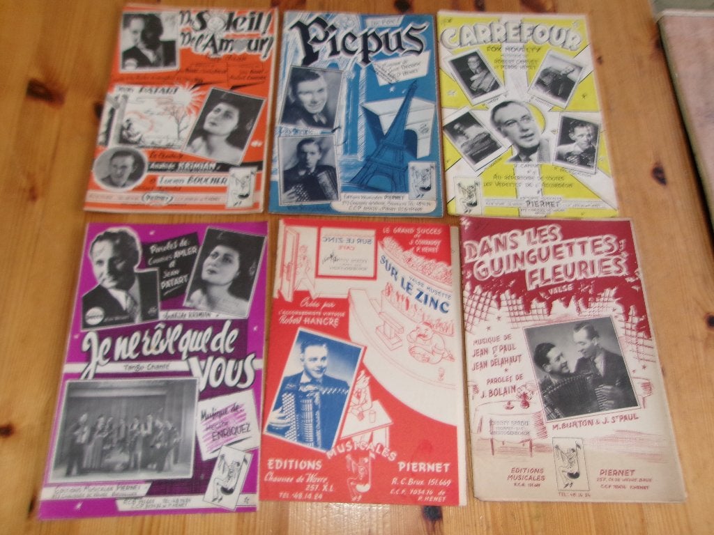 Editions musicales piernet 29x, Gebruikt, Ophalen of Verzenden, Piano, Artiest of Componist