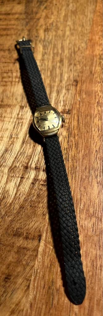 Oud vintage Pontiac Simpatica horloge 1 ster met bandje, Ophalen of Verzenden