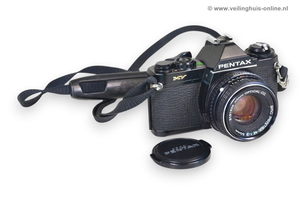 Pentax Analoge Camera, Audio, Tv en Foto, Fotocamera's Analoog, Ophalen, Gebruikt, Compact, Pentax
