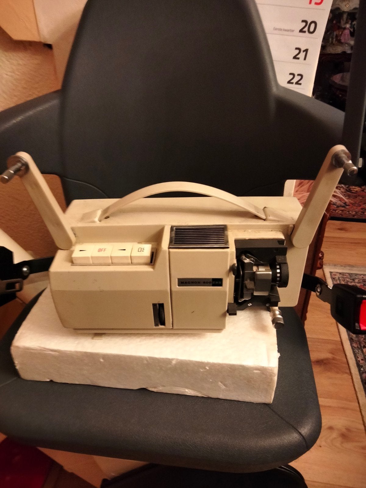 Vintage Eumig Wien  P8 Super 8 project - Magnon 800 ZRS, Ophalen, Gebruikt