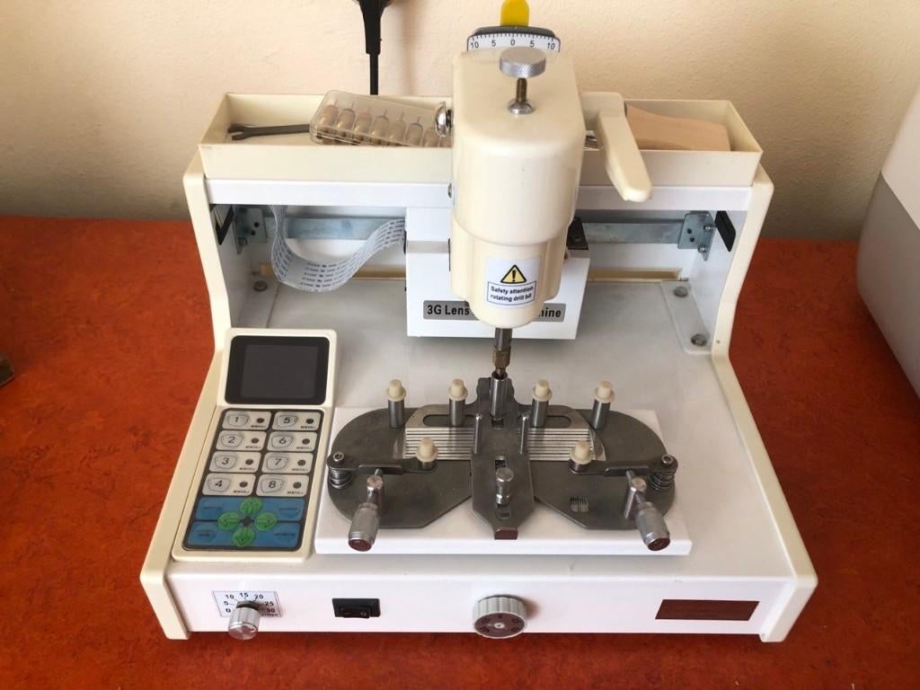 OCS boormachine voor glasbrillen, Ophalen, Zo goed als nieuw, Minder dan 400 watt, Boormachine