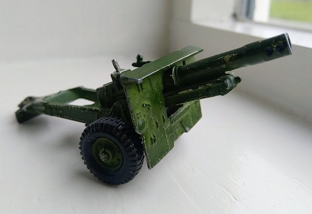 Vintage Crescent Toys 18-Pounder Veldkanon  '60 – Engeland, Verzamelen, Ophalen of Verzenden, Landmacht, Engeland, Overige typen