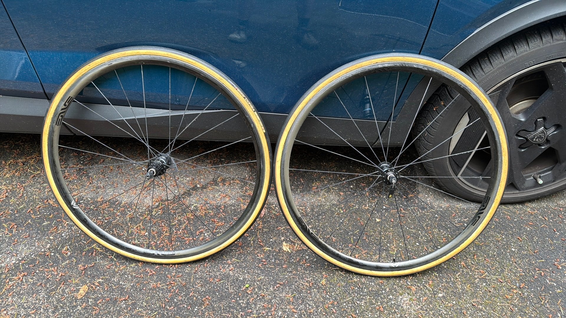 ENVE superlichte Racefiets Wielen met Banden (Carbon), Wiel, Gebruikt, Ophalen of Verzenden, Racefiets