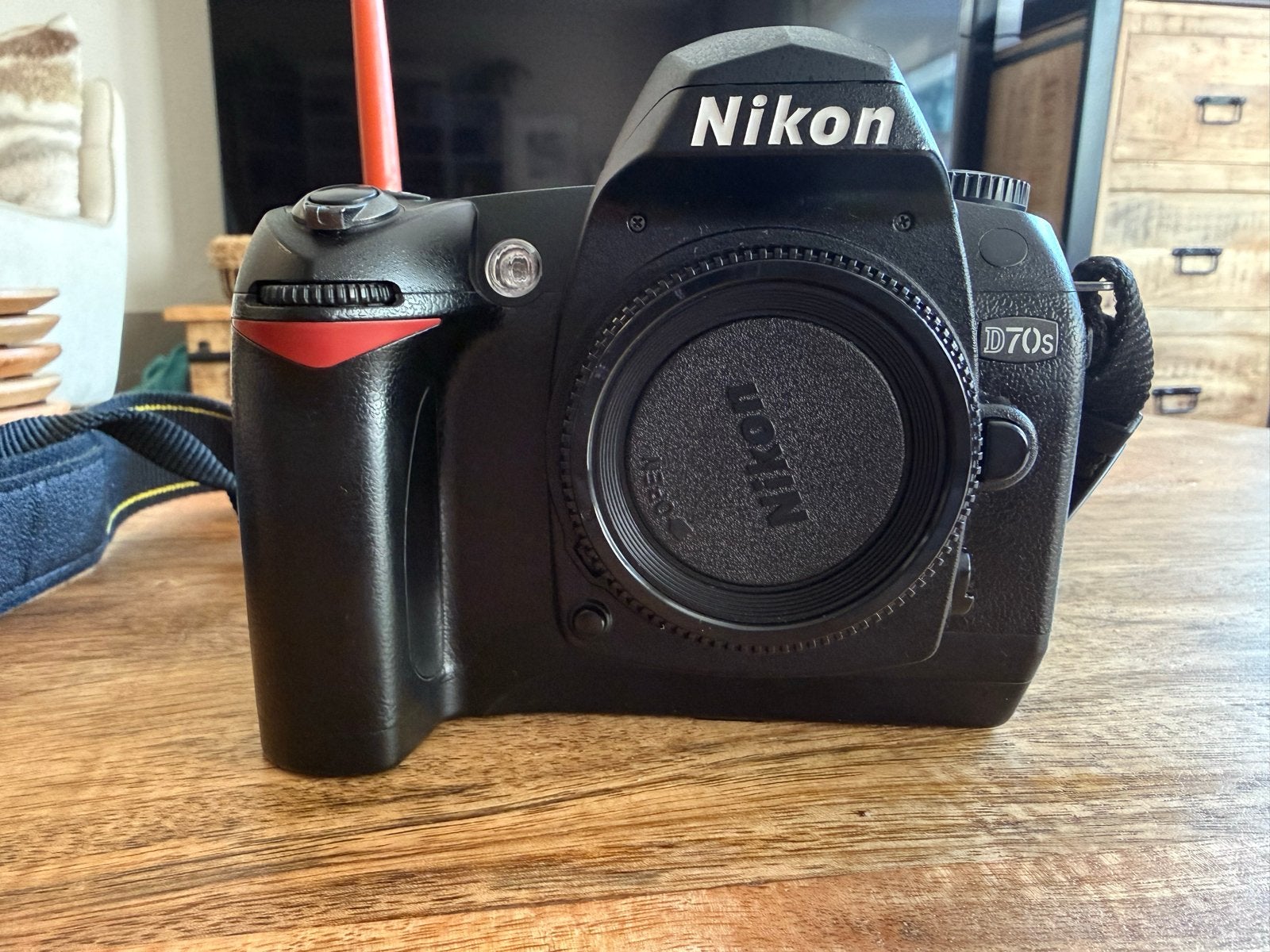 Nikon D70s spiegelreflexcamera, Gebruikt, Spiegelreflex, Ophalen of Verzenden, Nikon
