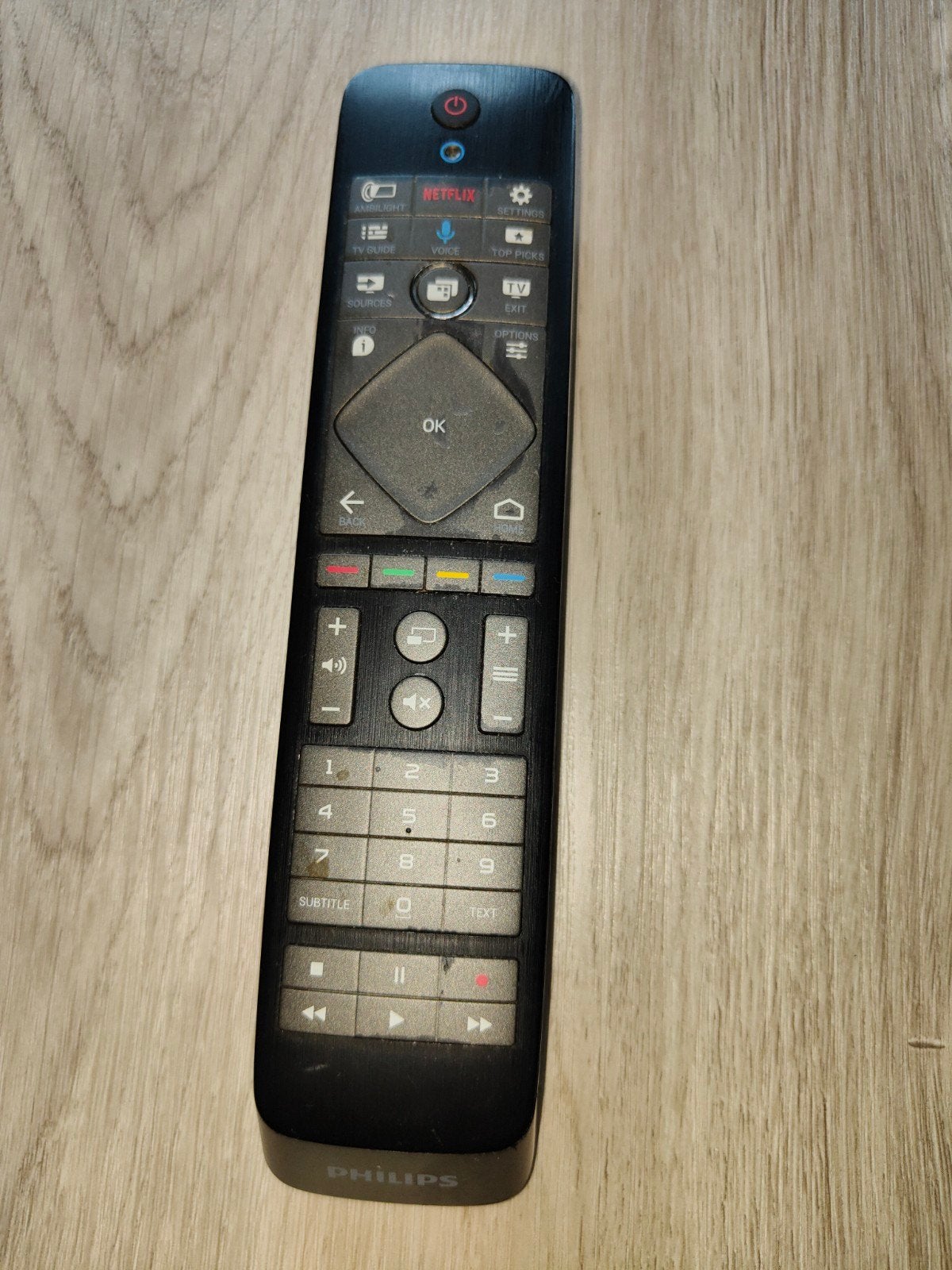 Philips ab + microfoon en keyboard, Ophalen of Verzenden, Gebruikt, Origineel, Tv