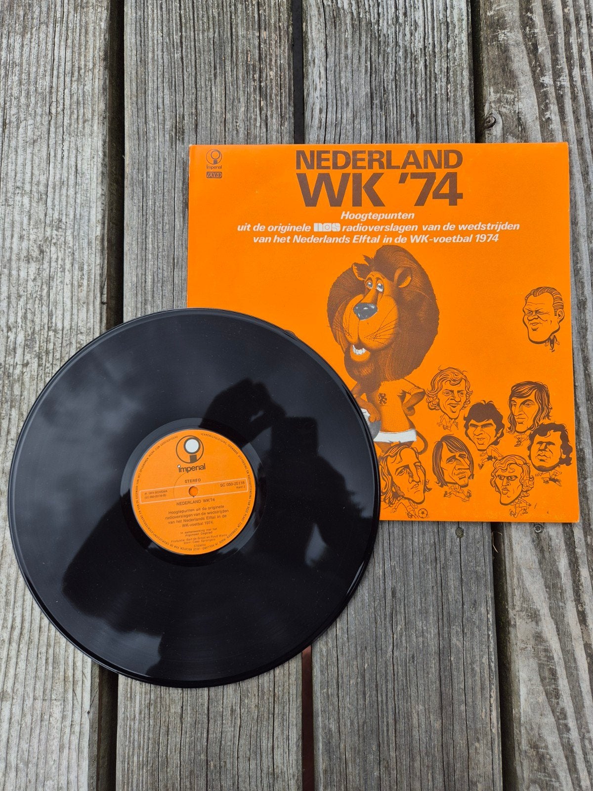 LP WK 74 Hoogtepunten - Nederlands Elftal, LP, Gebruikt, Overige genres, Ophalen of Verzenden