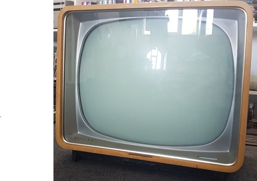 Vintage Philips televisie model 21TX311A uit jaren 50/60, Ophalen