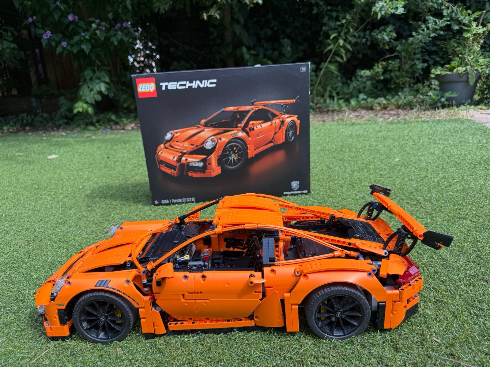 Lego Porsche 42056, Ophalen, Zo goed als nieuw