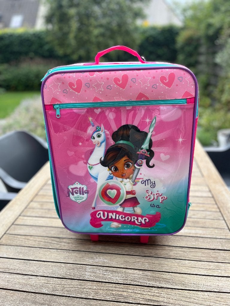 Kinderkoffer, Ophalen, Overige materialen, Wieltjes, Gebruikt