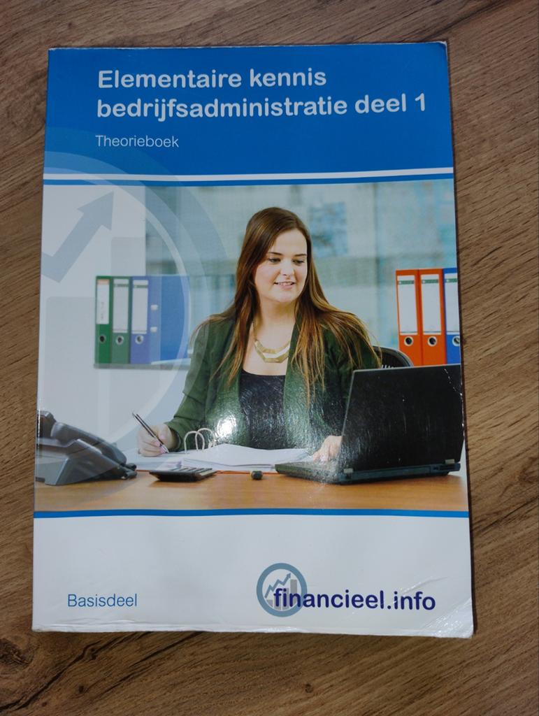 Elementaire kennis bedrijfadministratie deel 1, Boeken, P. Hintzen, J. Coenen, Ophalen of Verzenden, Zo goed als nieuw, MBO