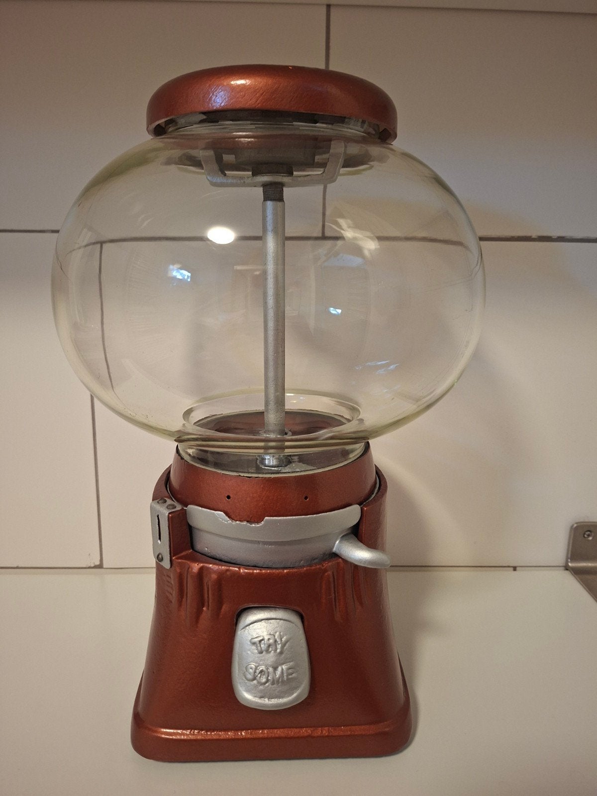 Pinda kauwgomballen automaat werkend victoria rotterdam, Ophalen of Verzenden, Gebruikt