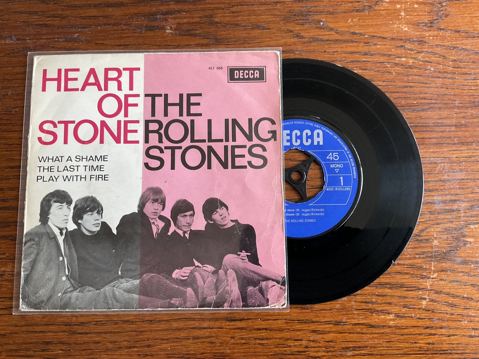 Rolling Stones. Heart Of Stone. E.P., Ophalen of Verzenden, Zo goed als nieuw, Pop