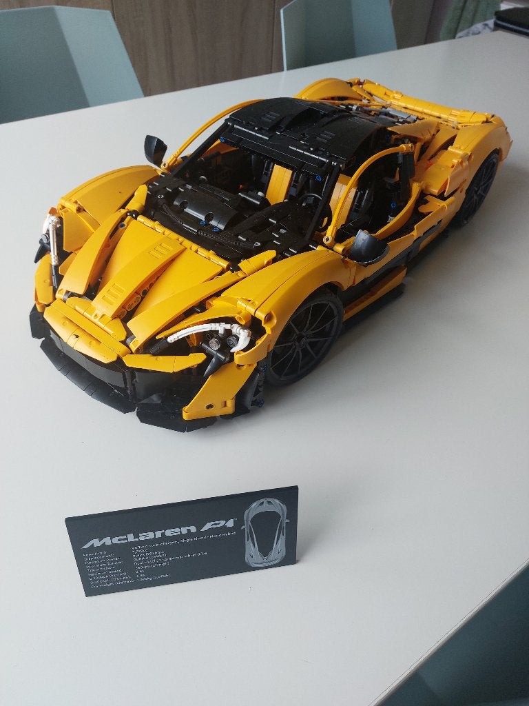 technic Lego 42172 McLaren P1, Lego, Ophalen of Verzenden, Zo goed als nieuw, Technic