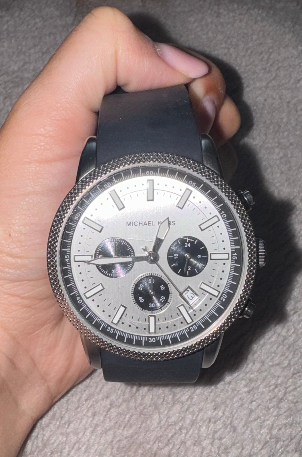 Michael Kors MK8055 horloge, Overige merken, Overige materialen, Overige materialen, Ophalen of Verzenden