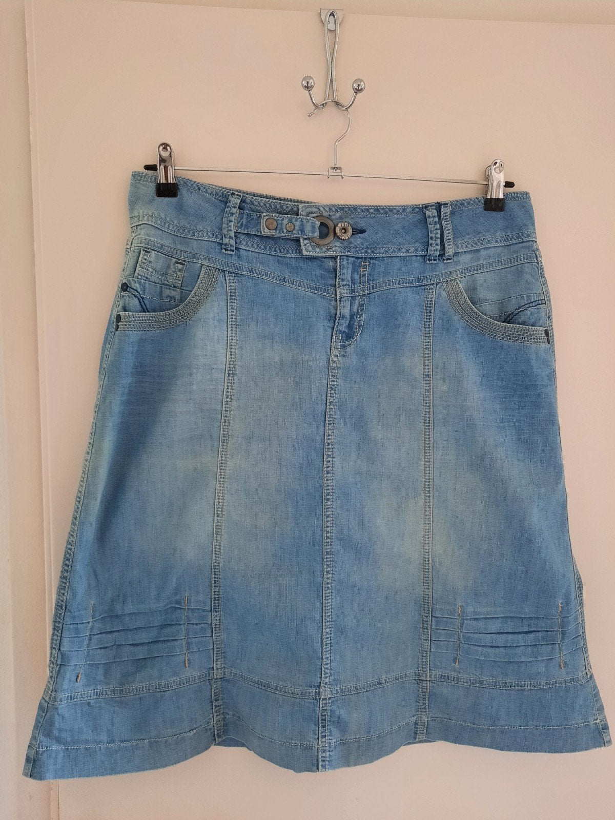 FITT Miss Etam spijkerrok maat 40, Maat 38/40 (M), Blauw, FITT Miss Etam, Ophalen of Verzenden