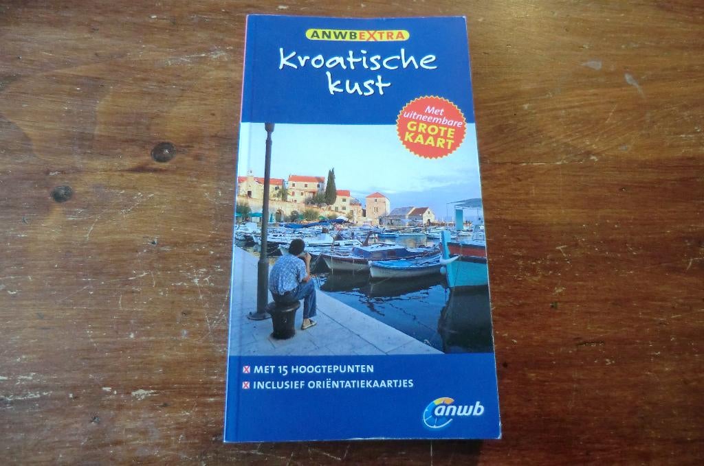 reisgids - Kroatische kust - anwb extra (2012) / Split, Boeken, Gelezen, Europa, Ophalen of Verzenden, Reisgids of -boek