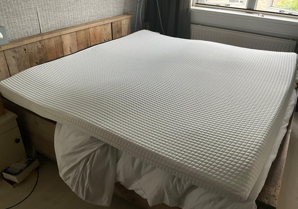 IKEA Knapstad Topper 180x200 - Warme & Koude Zijde, Huis en Inrichting, Slaapkamer | Matrassen en Bedbodems, Tweepersoons, Ophalen of Verzenden