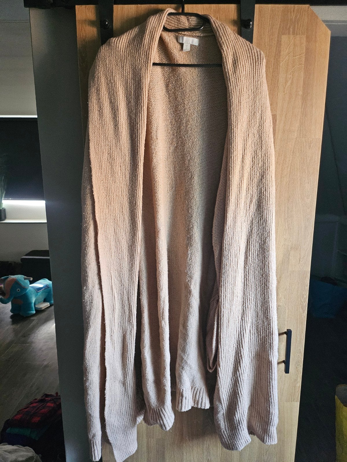 Lange beige H&M vest maat XL, H&M, Beige, Maat 46/48 (XL) of groter, Ophalen of Verzenden
