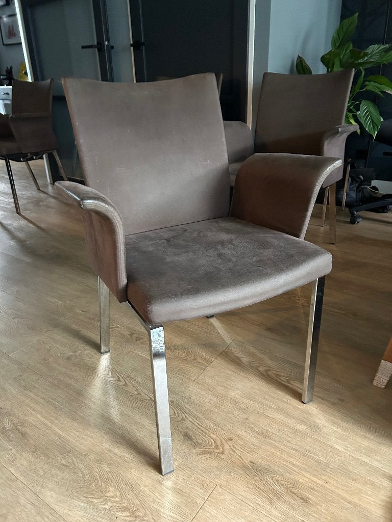 Dreanert eetkamerstoelen, Ophalen, Gebruikt, Drie, Bruin