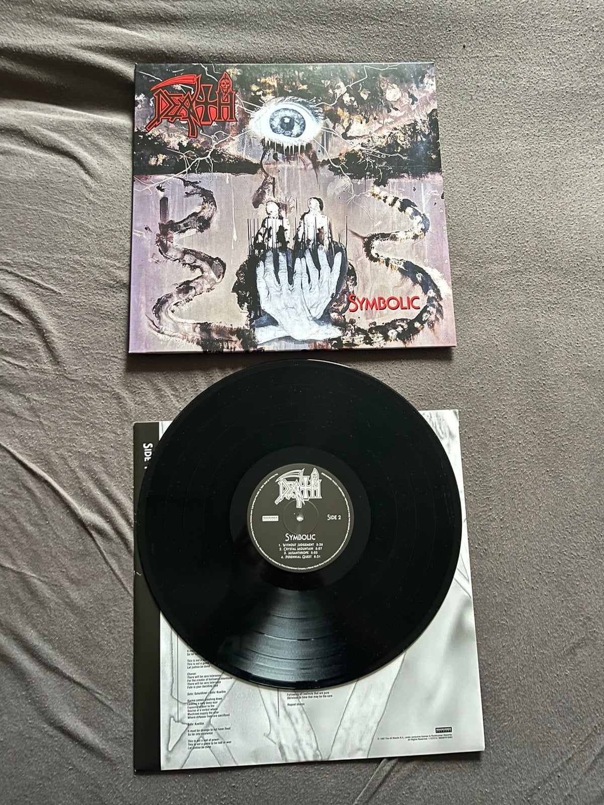 Death Symbolic Vinyl REISSUE, Ophalen of Verzenden, Zo goed als nieuw