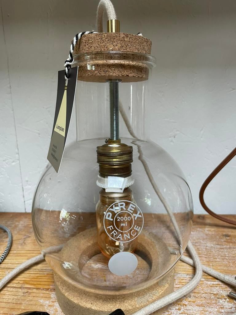 Lamp  laboratoriumglas, Ophalen of Verzenden, Zo goed als nieuw