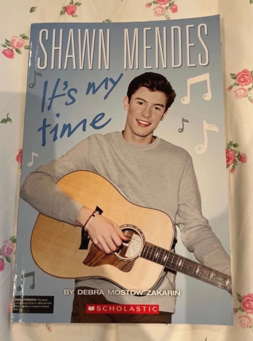 Boek: Shawn Mendes - It's My Time, Ophalen of Verzenden, Zo goed als nieuw, Artiest