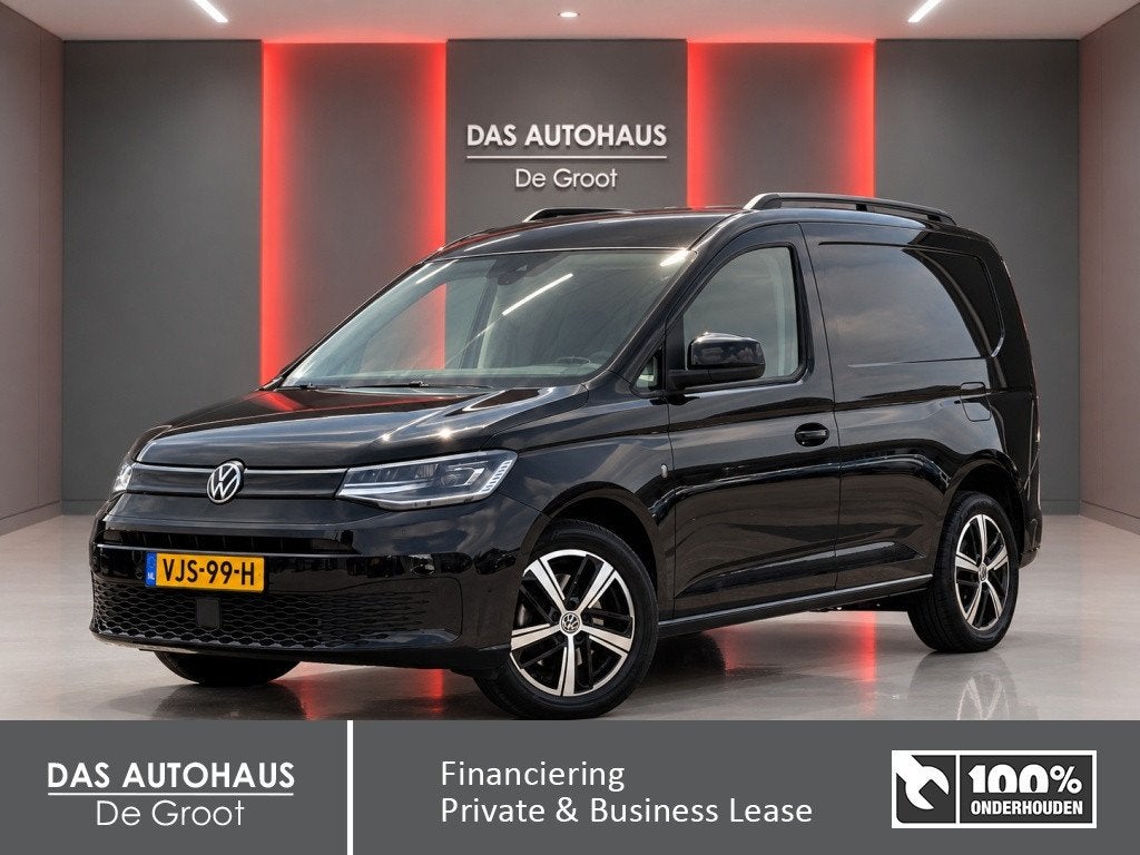 Volkswagen Caddy 2.0TDI 122pk DSG Exclusive | Trekhaak | NL, Stof, Gebruikt, Euro 6, 4 cilinders