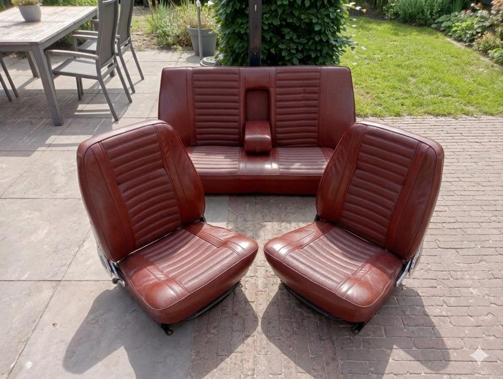 Interieur Volvo Amazon 1966 - Stoelen, bank, deurpanelen, Auto-onderdelen, Interieur en Bekleding, Ophalen, Gebruikt, Volvo