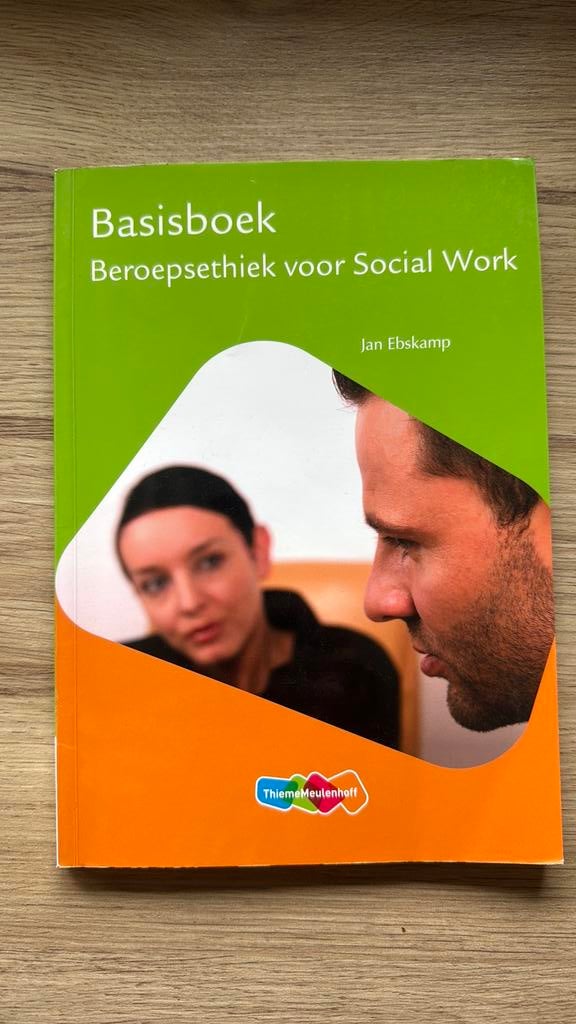 Job Ebskamp - Basisboek beroepsethiek voor social work, Ophalen of Verzenden, Zo goed als nieuw, Job Ebskamp, Nederlands