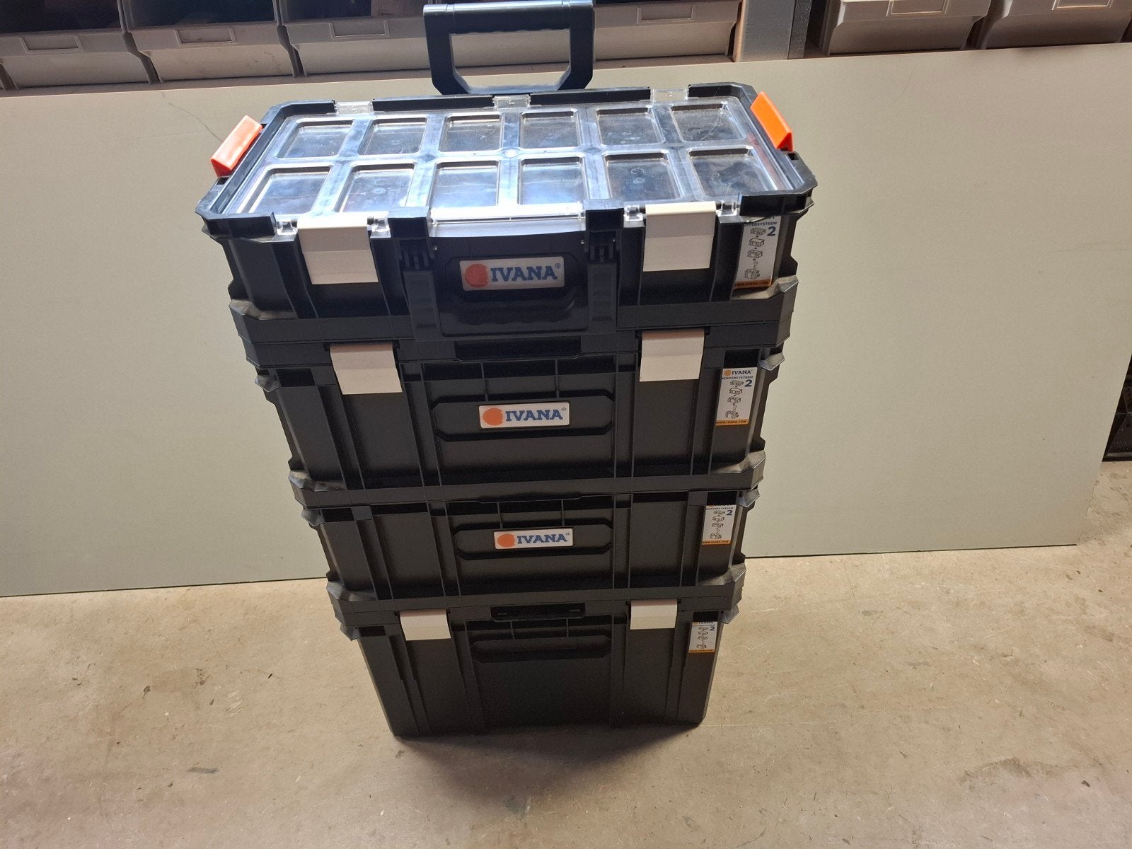 ivana gereedschap trolley, koffer set, Ophalen, Zo goed als nieuw