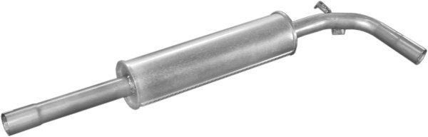 Uitlaat, Middendemper Volkswagen Polo / Seat Ibiza, Cordoba, Seat, -, -, Nieuw